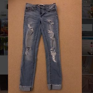 Ripped KanCan Skinny Jeans